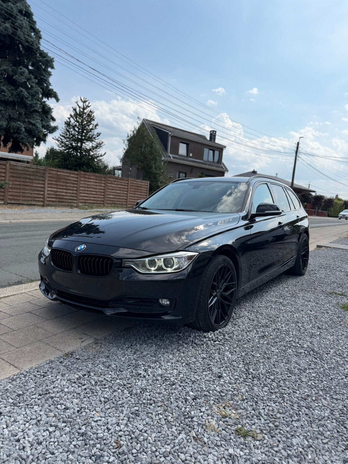 Bmw 320d sport 184ch, Auto's, BMW, Bedrijf, 3 Reeks, Adaptive Cruise Control, Diesel, Euro 5, Break, 5 deurs, Automaat, Zwart