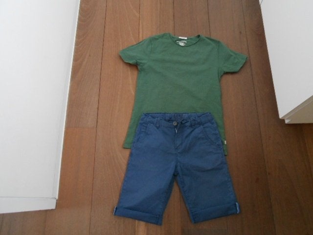 jongen 14 jaar short + T-shirt America Today/One = 2 euro, Kinderen en Baby's, America Today, Gebruikt, Ophalen of Verzenden, Shirt of Longsleeve