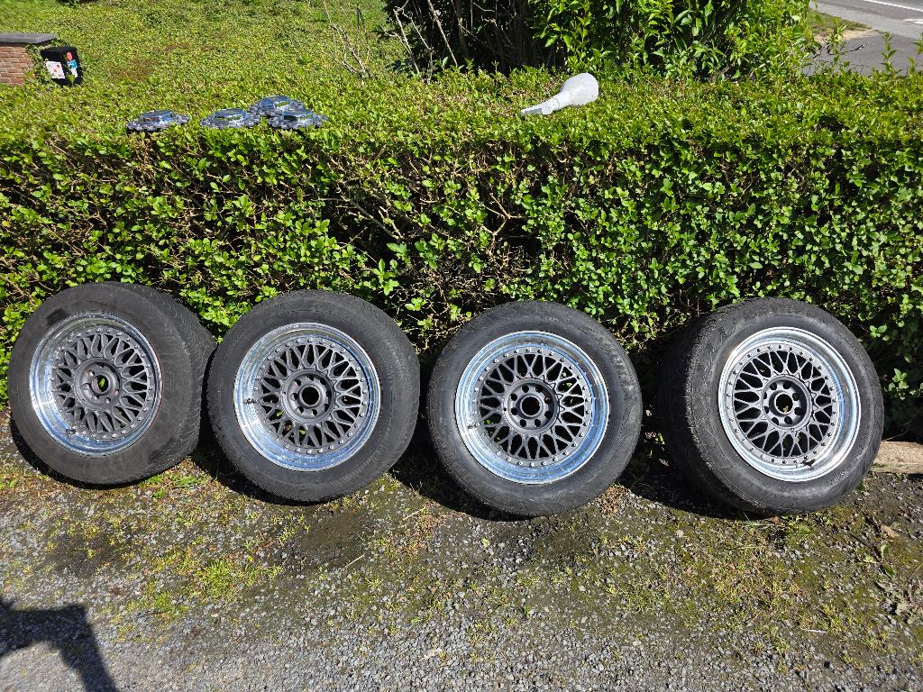 Jantes BMW e30, Autos : Pièces & Accessoires, 15 pouces, Pneus été, Enlèvement, Utilisé