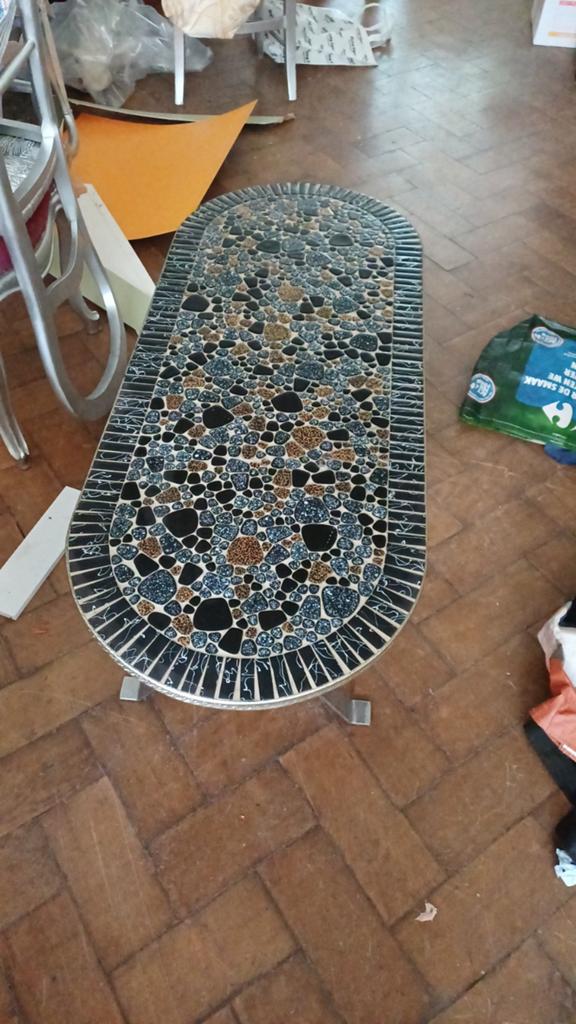 Vintage salontafel, Ophalen