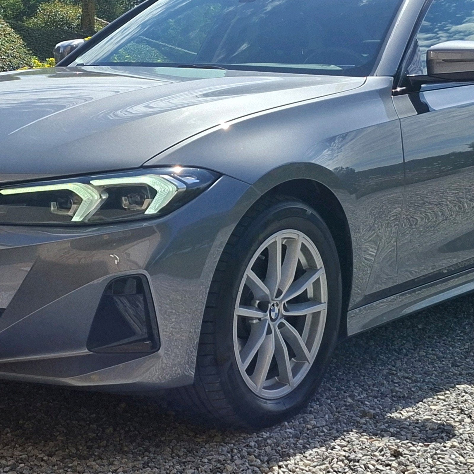 BMW - G20-21 Star zomervelgen en banden..., Ophalen, Gebruikt, Banden en Velgen, 17 inch