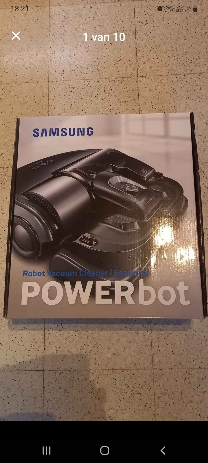 Robotstofzuiger Samsung, Ophalen, Robotstofzuiger, Samsung