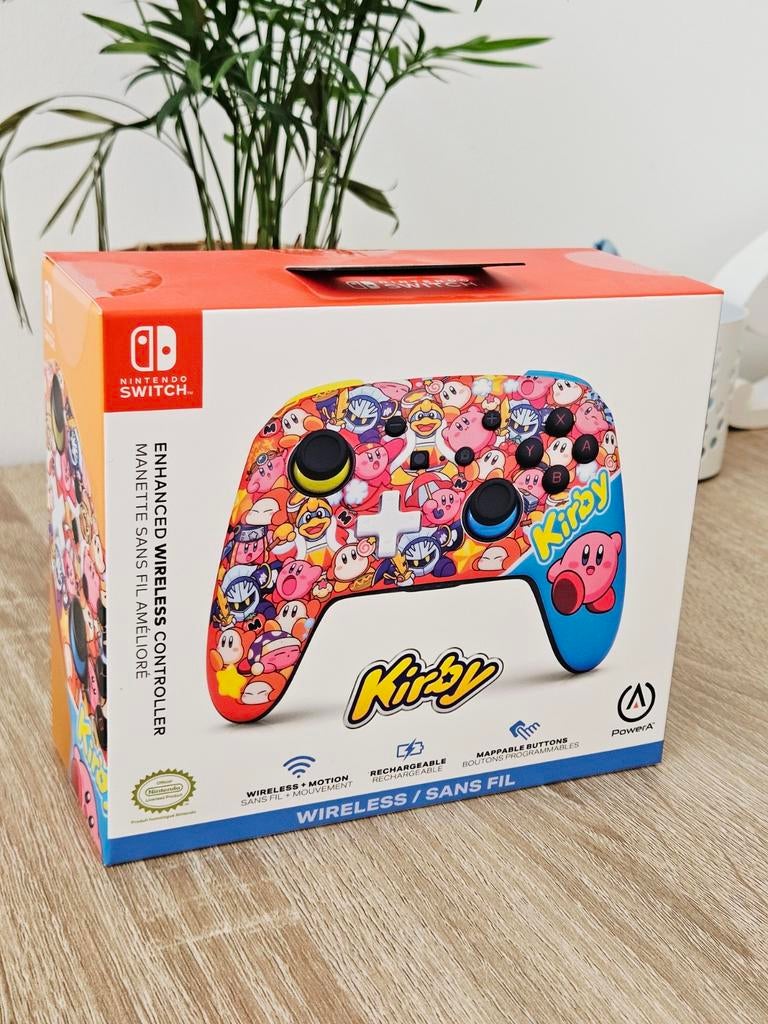 Nintendo Switch KIRBY, Neuf, Enlèvement ou Envoi, Autres manettes, Sans fil