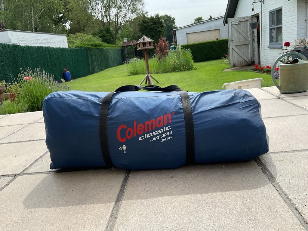 tent Coleman classic 4 personen en bijhorigheden, Ophalen, Zo goed als nieuw, Tot en met 2