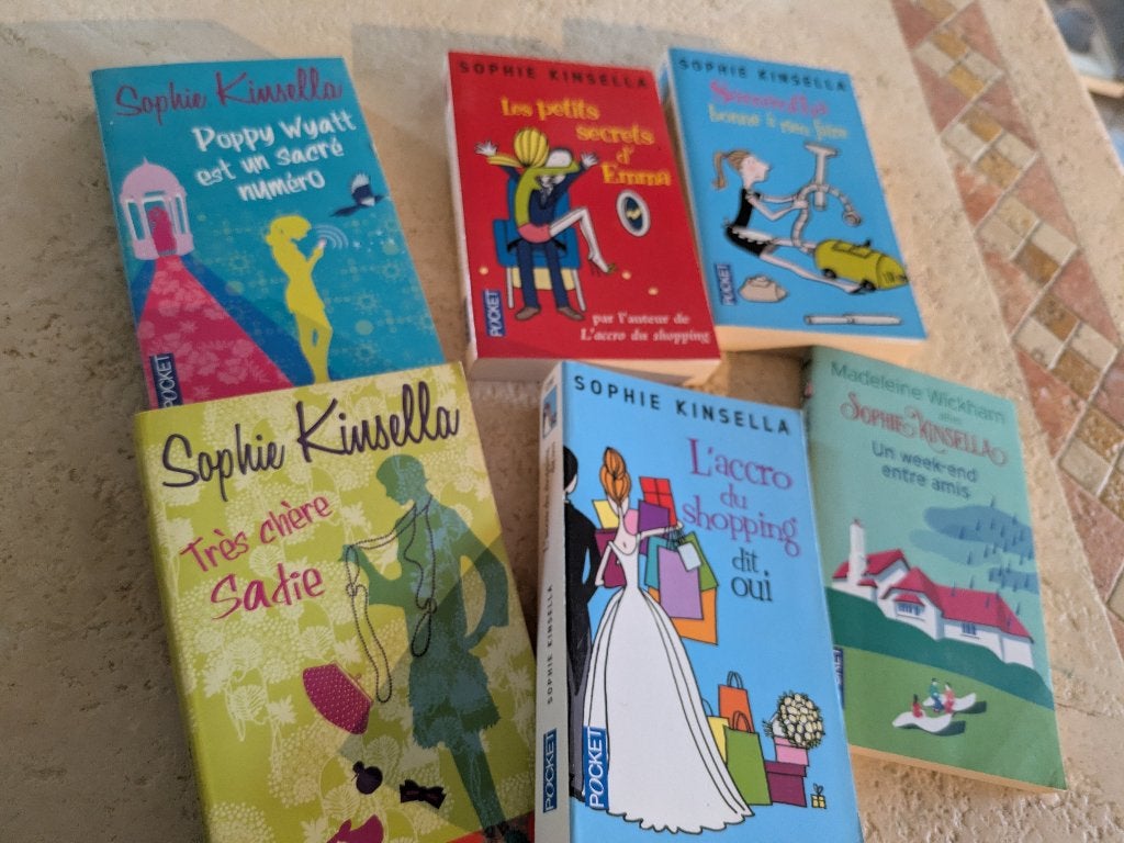 Lot de 6 romans de Sophie Kinsella (Pocket) pour 2,5€., Gelezen, Europa overig, Sophie Kinsella., Verzenden