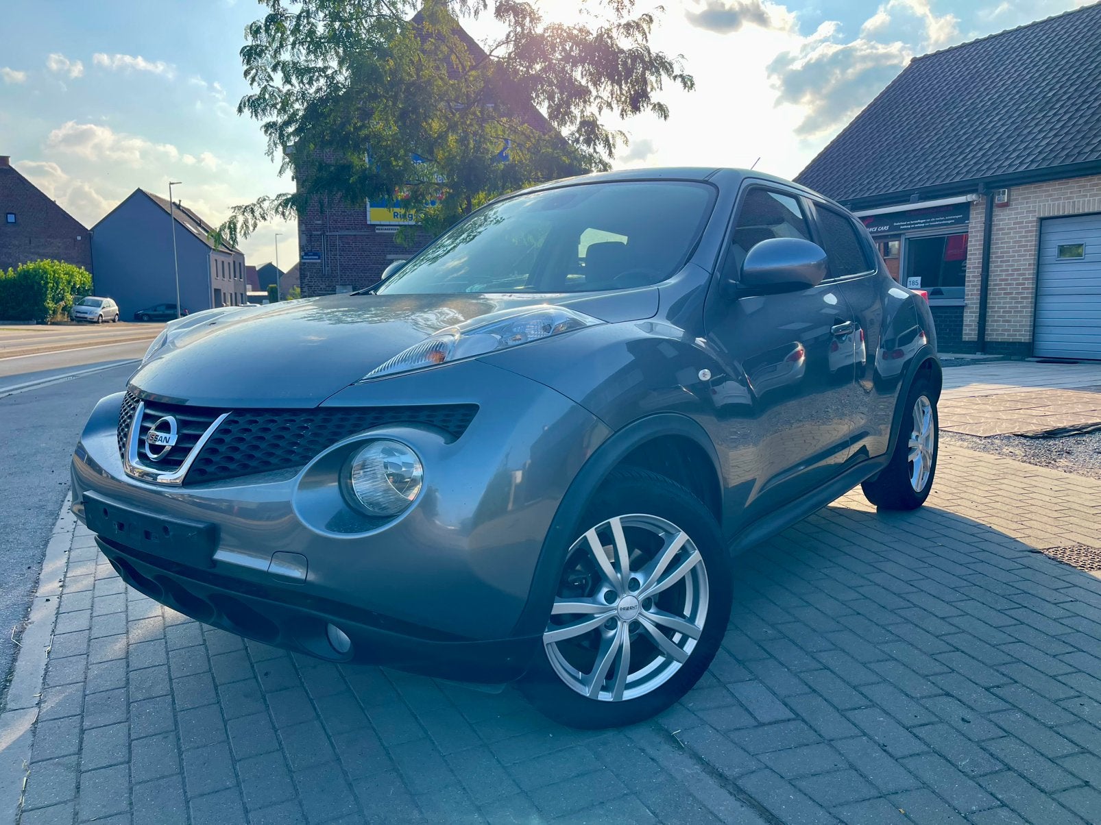 Nissan Juke Tekna 1.6 benzine 2013, Auto's, Nissan, Bedrijf, Te koop, Juke, ABS, Achteruitrijcamera, Airbags, Airconditioning