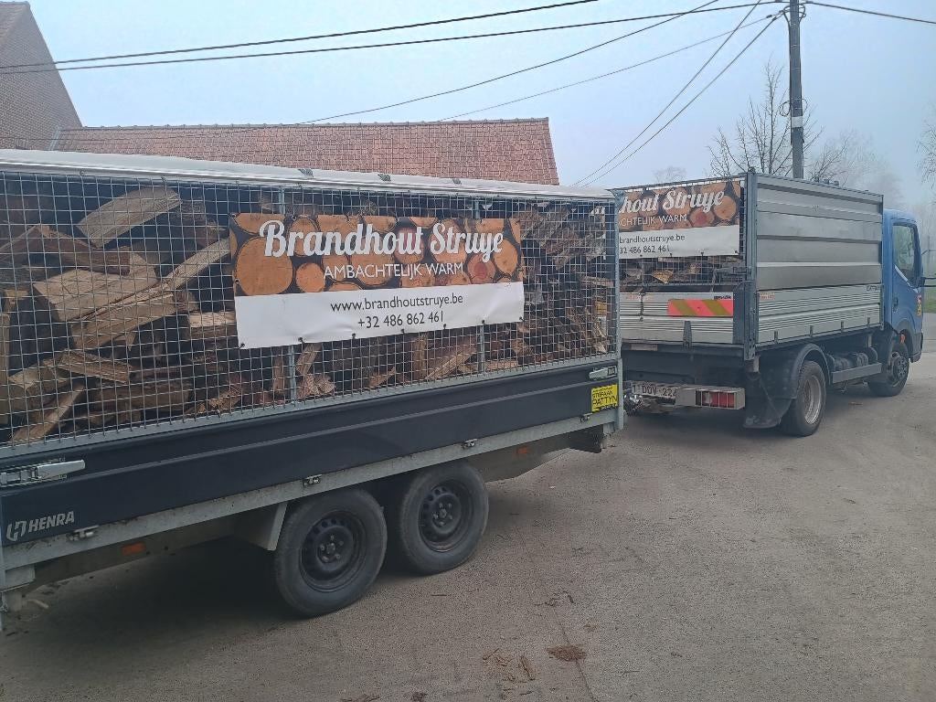 Brandhout, Ophalen