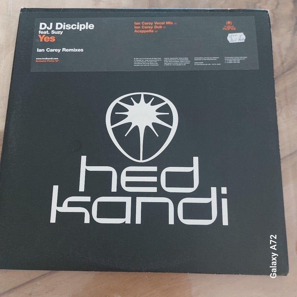 dj disciple feat suzy yes ian carey rmxs promo 12 inch maxi, Gebruikt, House, Promo, Ophalen of Verzenden