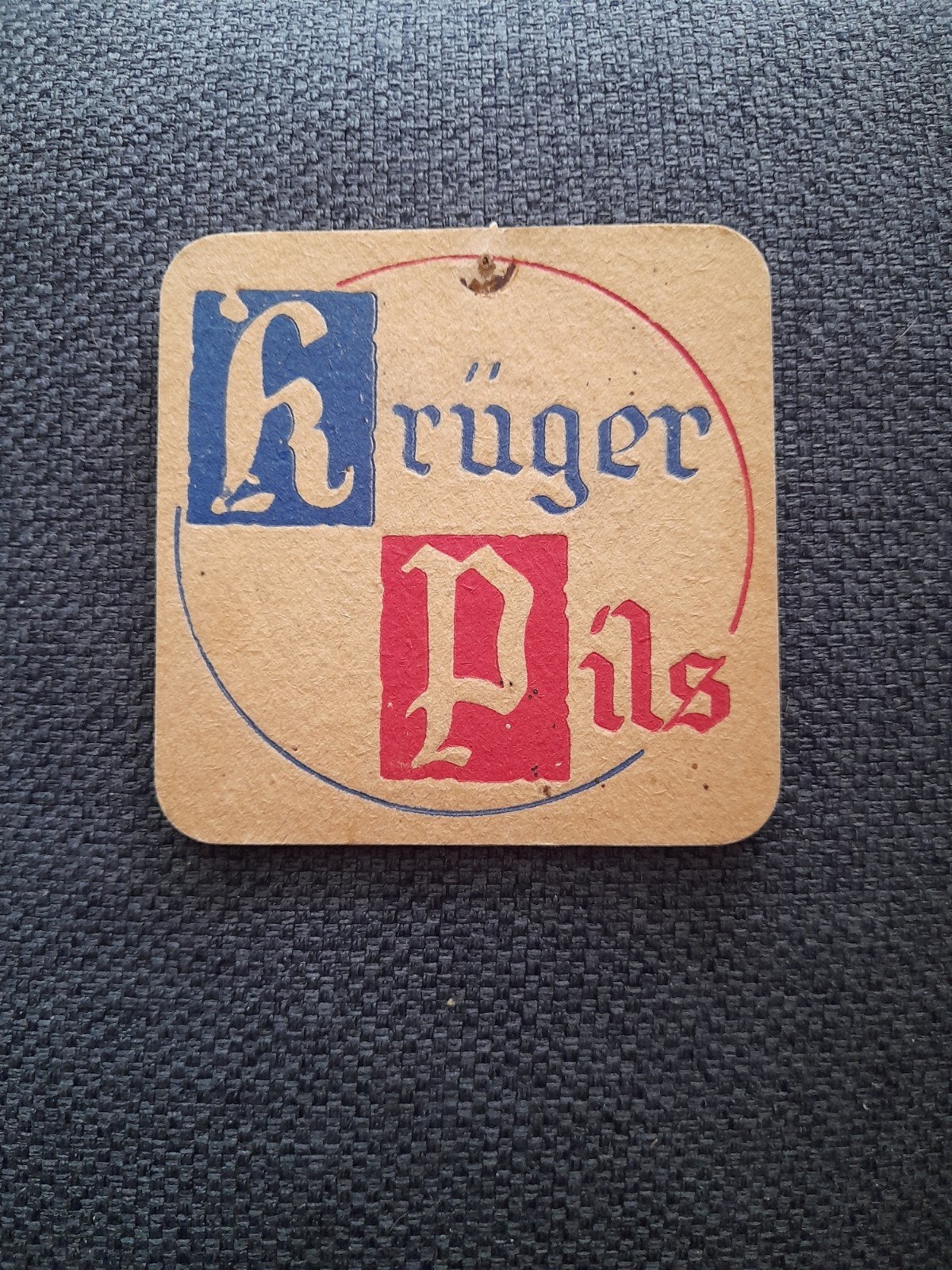 Bierviltje krüger pils, Ophalen of Verzenden