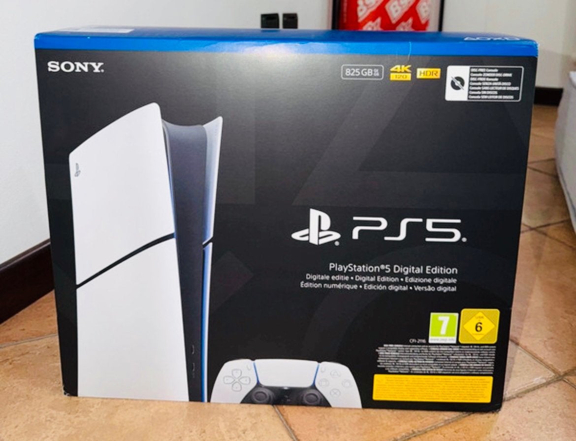 PlayStation 5 Slim Digital, Games en Spelcomputers, Spelcomputers | Sony PlayStation 5, Ophalen, Zo goed als nieuw, Playstation 5
