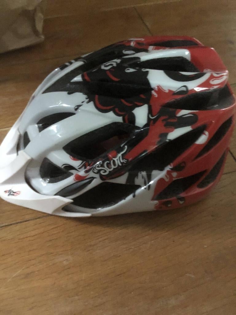 fietshelm kind Scott, Fietsen en Brommers, Gebruikt, Jongen of Meisje, Overige maten, Ophalen of Verzenden