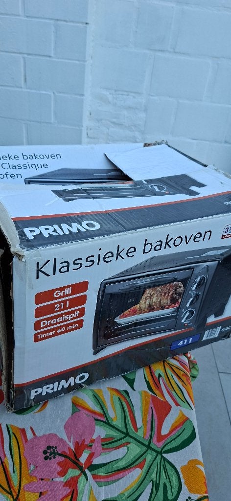 Primo kleine bakoven, Elektronische apparatuur, Ovens, Ophalen, Vrijstaand, Mini-oven, Gebruikt