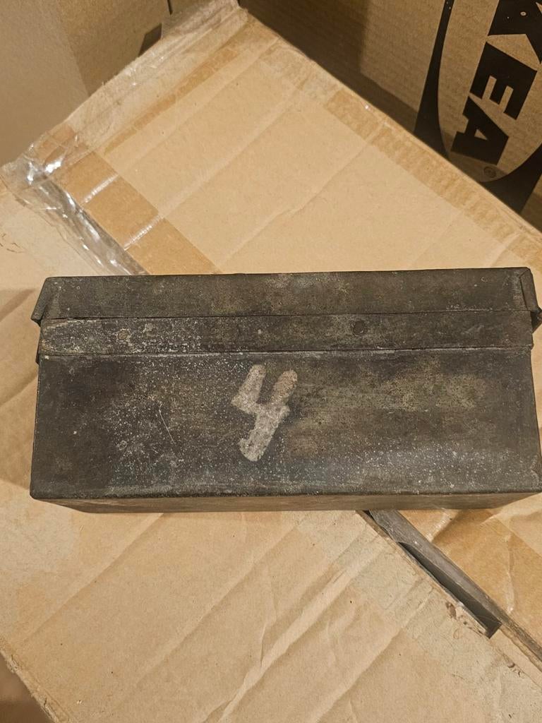 Zeldzaam  Duits munitie kistje, Verzamelen, Ophalen of Verzenden