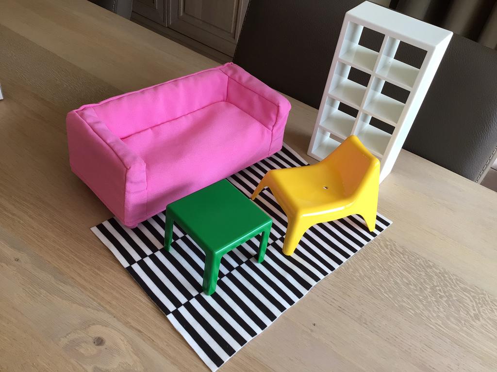 Ikea Huset minimeubels, Kinderen en Baby's, Ophalen of Verzenden, Zo goed als nieuw, Poppenhuis