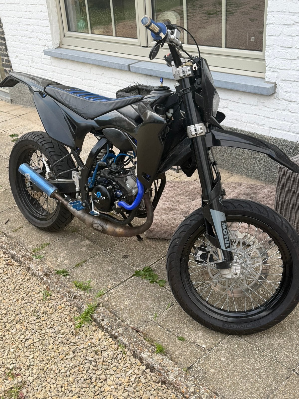 Sherco sm rs 50, Fietsen en Brommers, Brommers | Derbi, Zo goed als nieuw, Klasse B (45 km/u), Ophalen