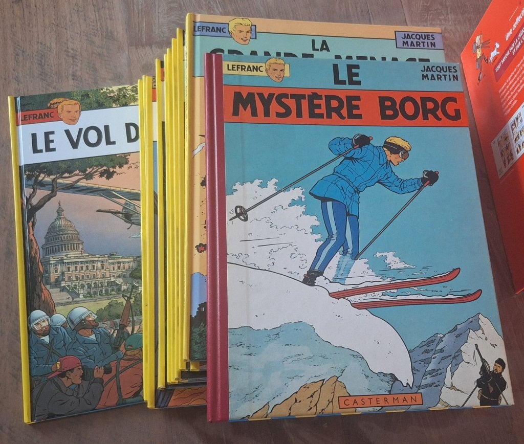 collection 13 bd Lefranc, Livres, BD, Enlèvement, Comme neuf