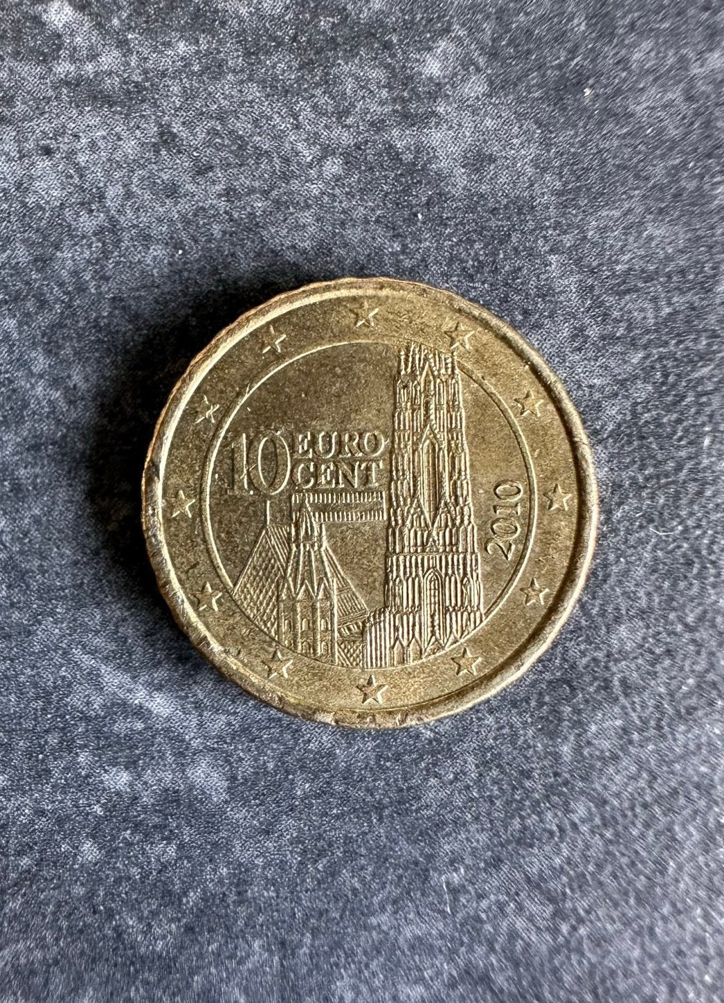 Pièce rare 10 centimes Autriche 2010, Timbres & Monnaies, Monnaies | Europe | Monnaies euro, Enlèvement, Autriche, 10 centimes