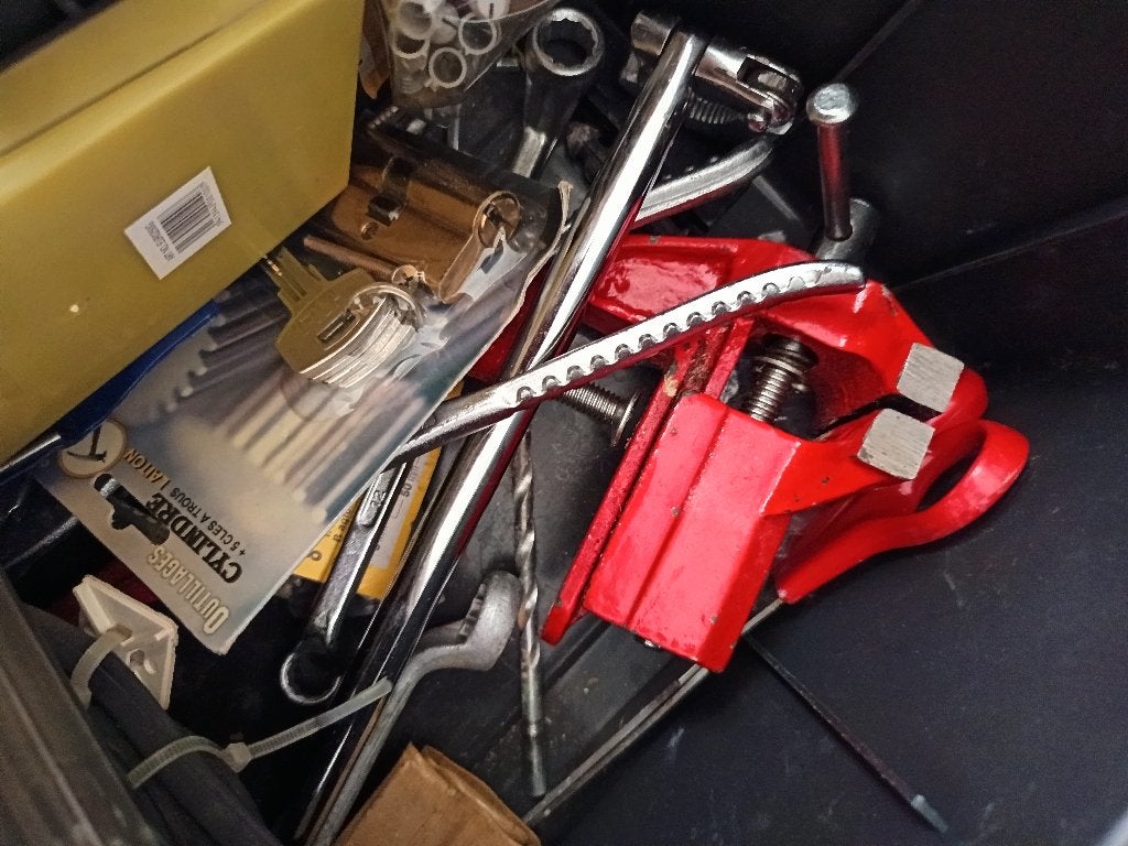Lot Boite a outils, Bricolage & Construction, Boîtes à outils, Enlèvement, Remplie, Comme neuf