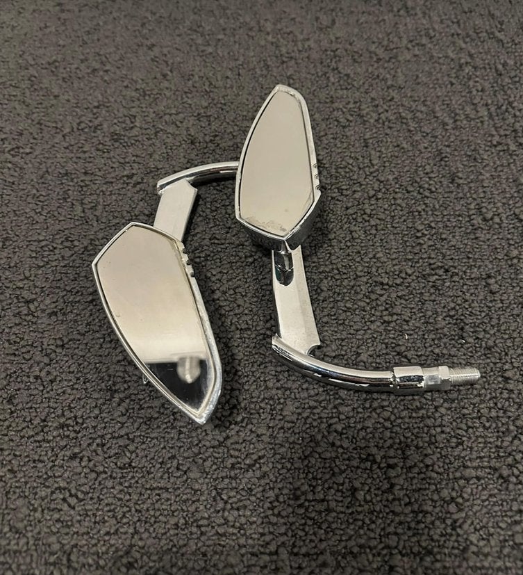 Custom Chrome Motorcycle Mirrors, Motos, Accessoires | Autre, Neuf, Enlèvement ou Envoi
