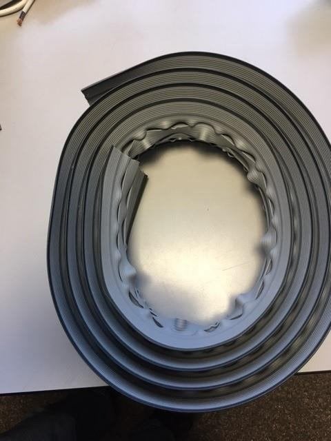 223. Ocs Serpa vloerleidingkanaal, rubber 3 meter, Ophalen of Verzenden, Nieuw