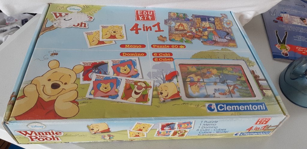 Winnie the pooh 4 in 1, Ophalen, Puzzelen
