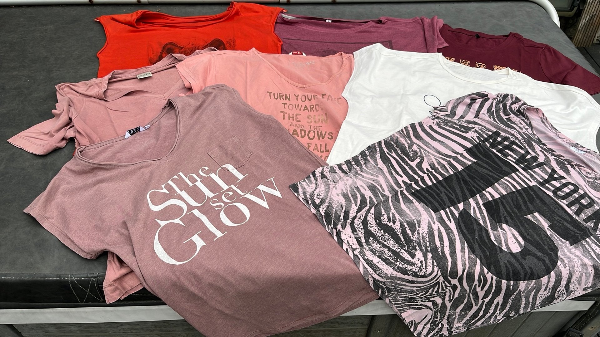 Lot 8 dames t-shirts, Kleding | Dames, T-shirts, Ophalen, Maat 42/44 (L)