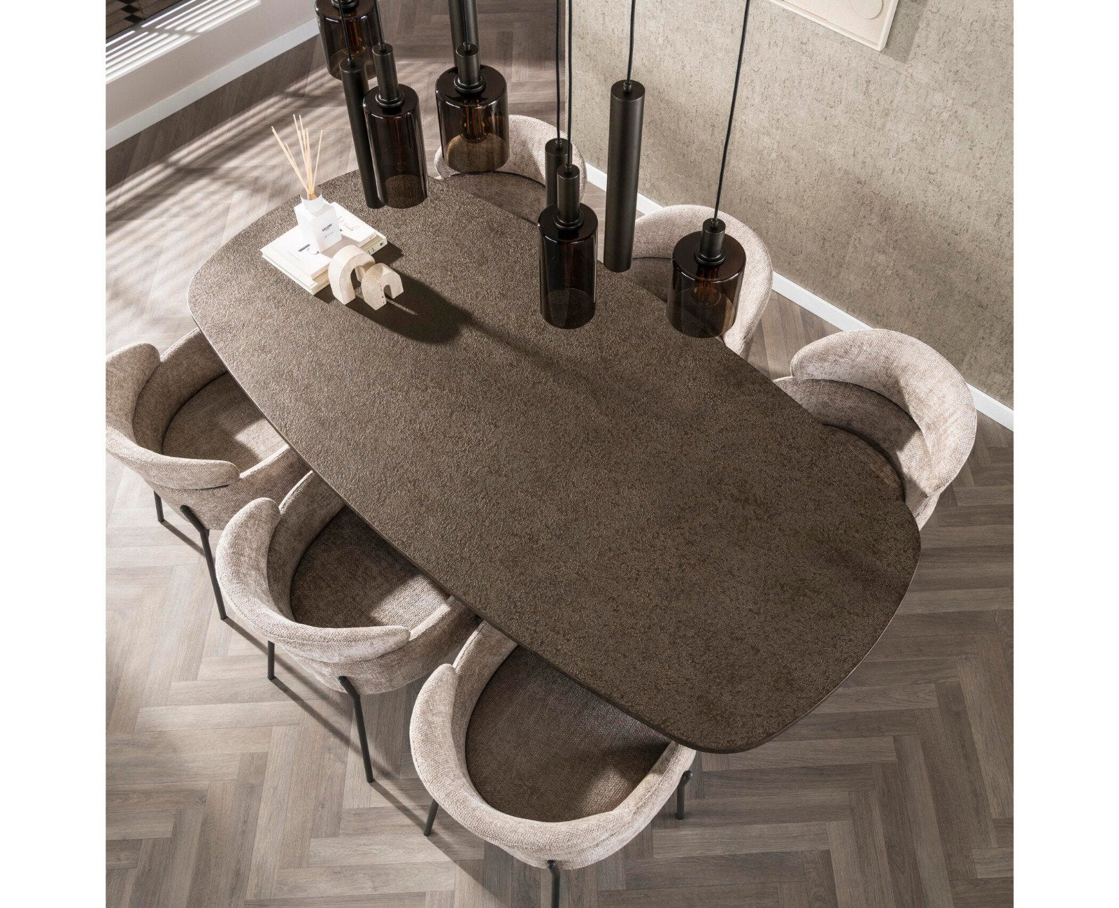 Nouveau ! Table de salle à manger Bronvik 125 de style Anli, Neuf, 100 à 150 cm, Enlèvement, Métal