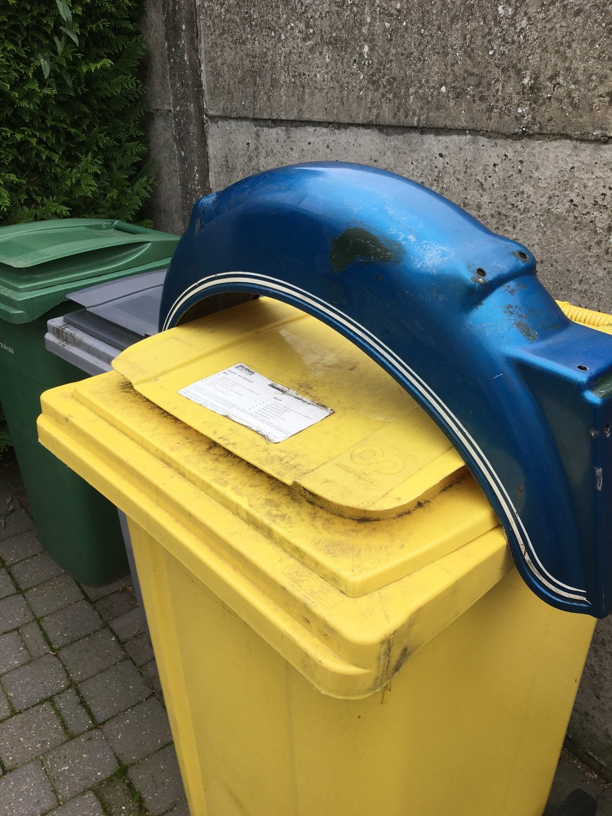 Bmw achter spatbord, Motoren, Ophalen of Verzenden