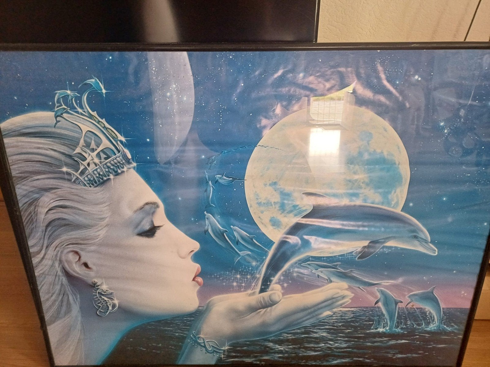 ingekaderde dolfijnen poster, Enlèvement, 50 à 75 cm, 75 – 100