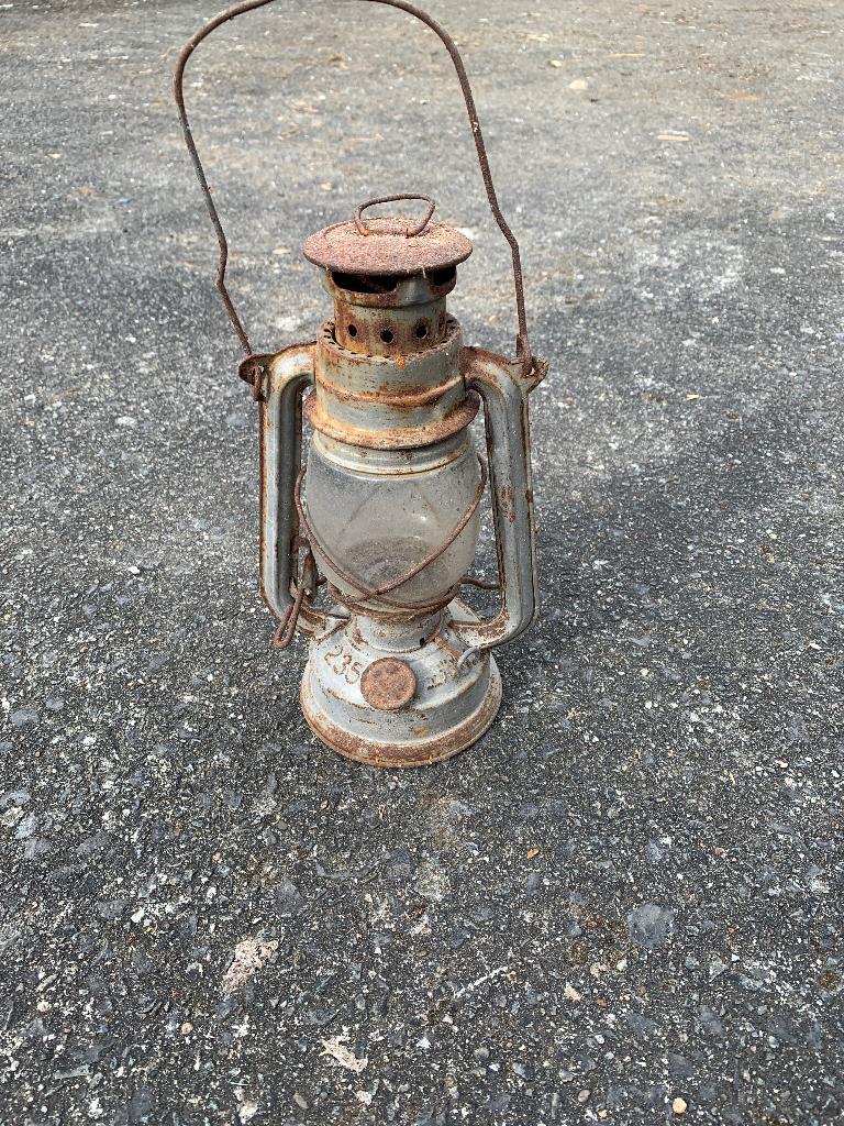 nr. 50 stormlantaarn lamp, Antiek en Kunst, Ophalen