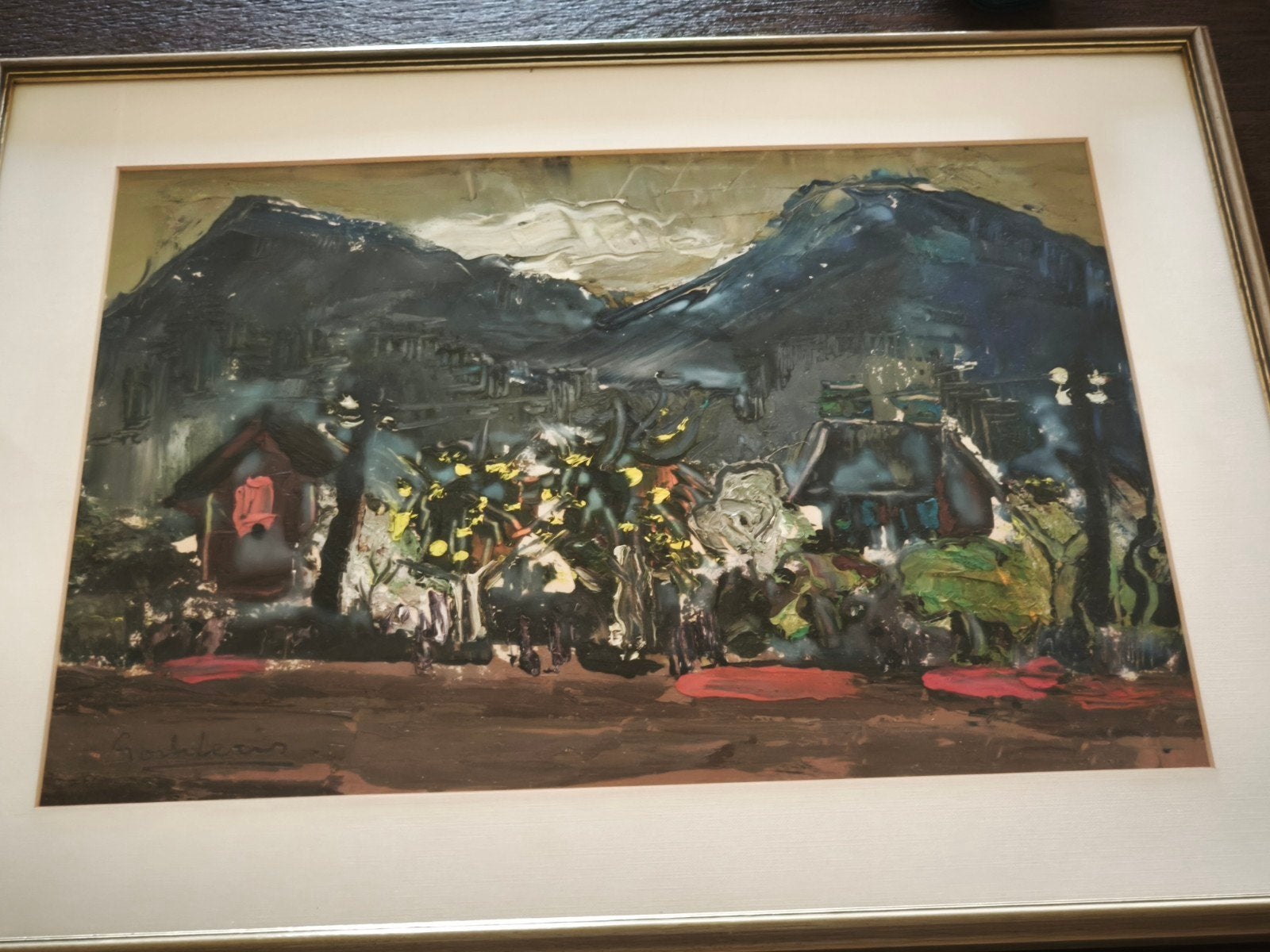 Jack Goderis, Antiquités & Art, Enlèvement ou Envoi, Peinture à l'huile, Panneau, Encadré