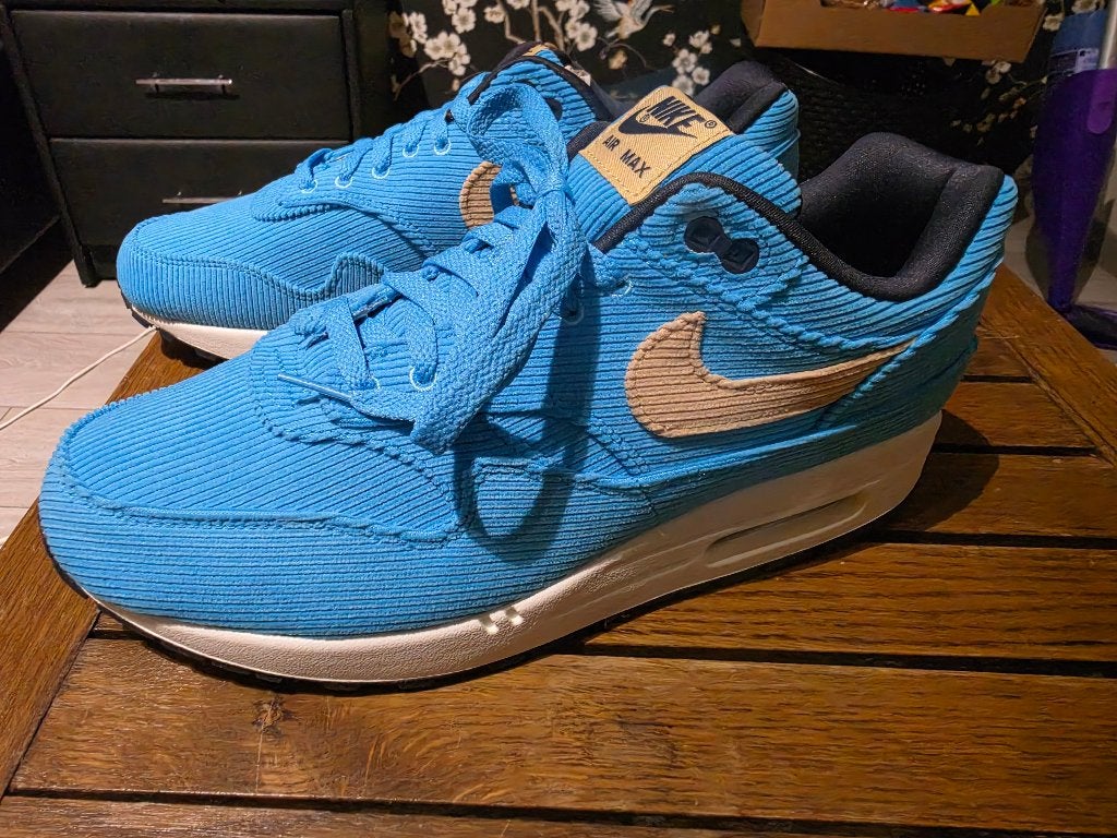 air max 1 baltic blue maat 44, Vêtements | Hommes, Enlèvement, Neuf, Nike air max