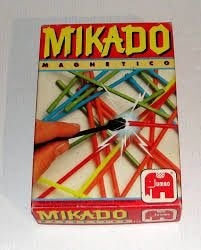 Mikado magnetico behendigheidsspel, vintage, Jumbo 1988, Verzenden, Gebruikt, Jongen of Meisje