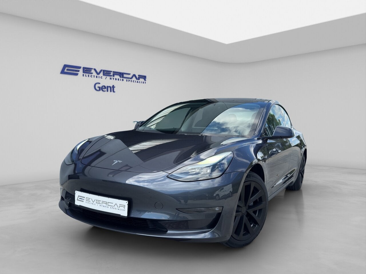 Tesla Model 3 Long Range RWD, Auto's, Tesla, 4 deurs, Zwart, 0 kg, Zilver of Grijs