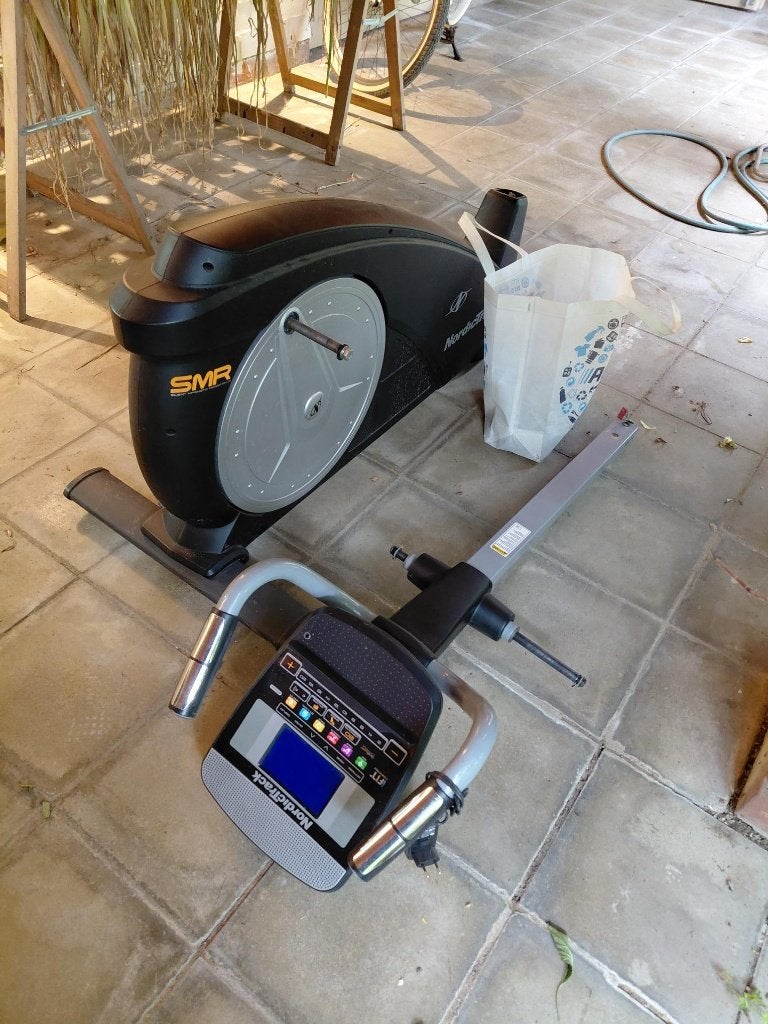 Elliptische trainer Nordictrack, Ophalen, Zo goed als nieuw, Crosstrainer, Metaal