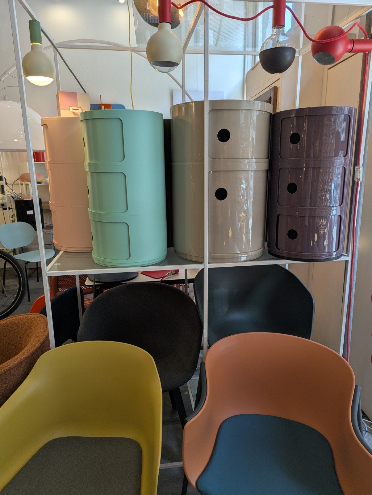 Échantillons de magasin Kartell Componibili, Enlèvement ou Envoi, Neuf, Plastique