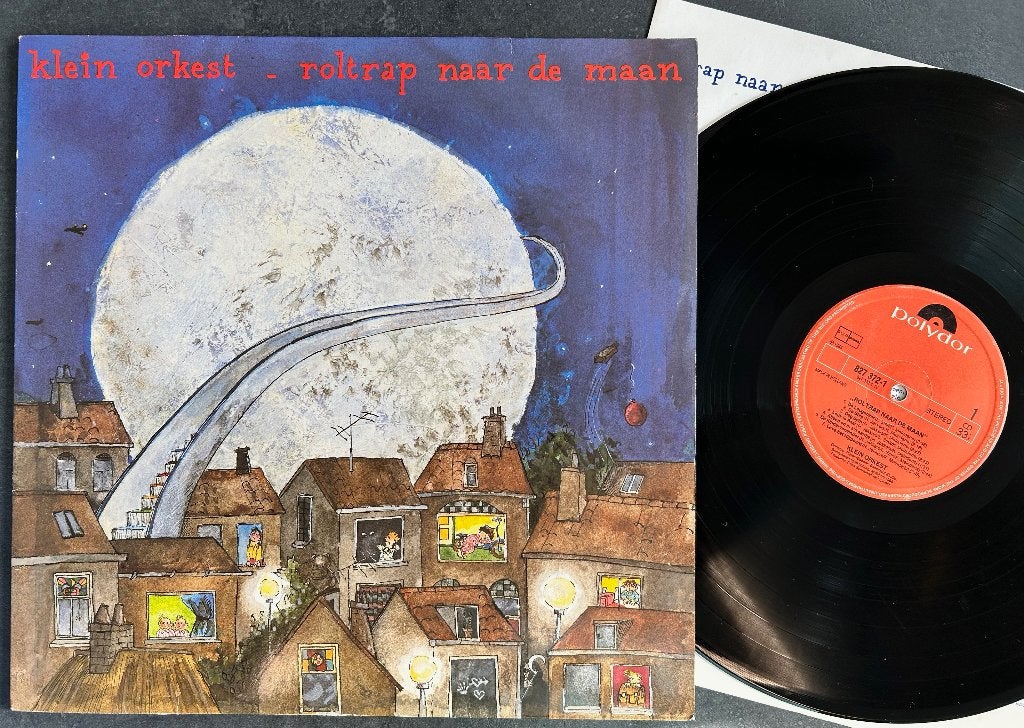 KLEIN ORKEST - Roltrap naar de maan ( LP; NMINT/EX ), Cd's en Dvd's, LP, Ophalen of Verzenden, Zo goed als nieuw, Pop