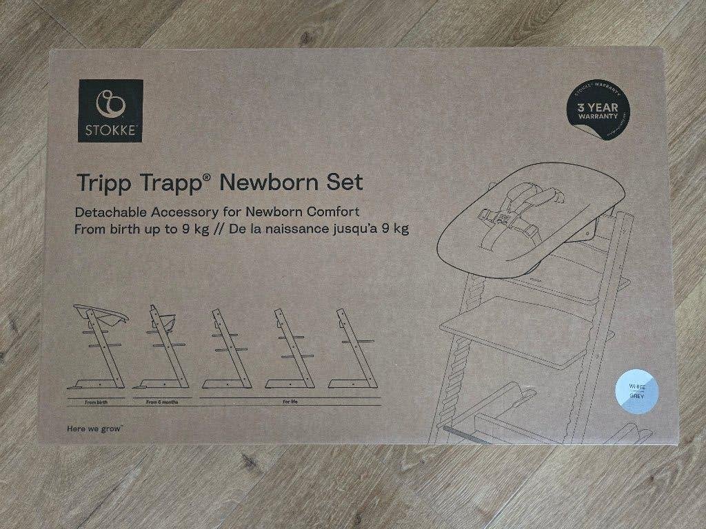 Newborn set Tripp Trapp, Enlèvement, Comme neuf, Autres types, Réducteur de chaise