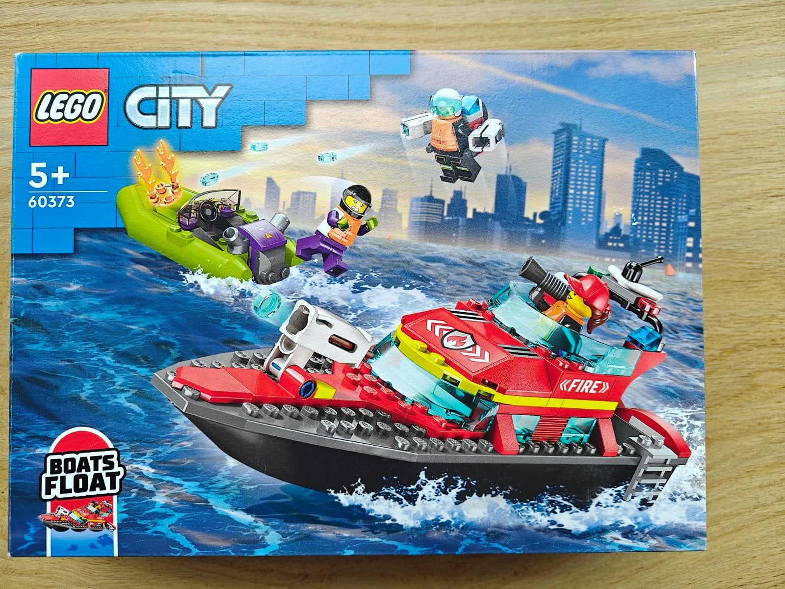 Lego city Brandweerboot, City, Lego, Enlèvement, Utilisé
