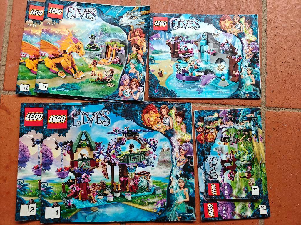 Lego Elves 4 sets, Ophalen of Verzenden, Complete set, Lego