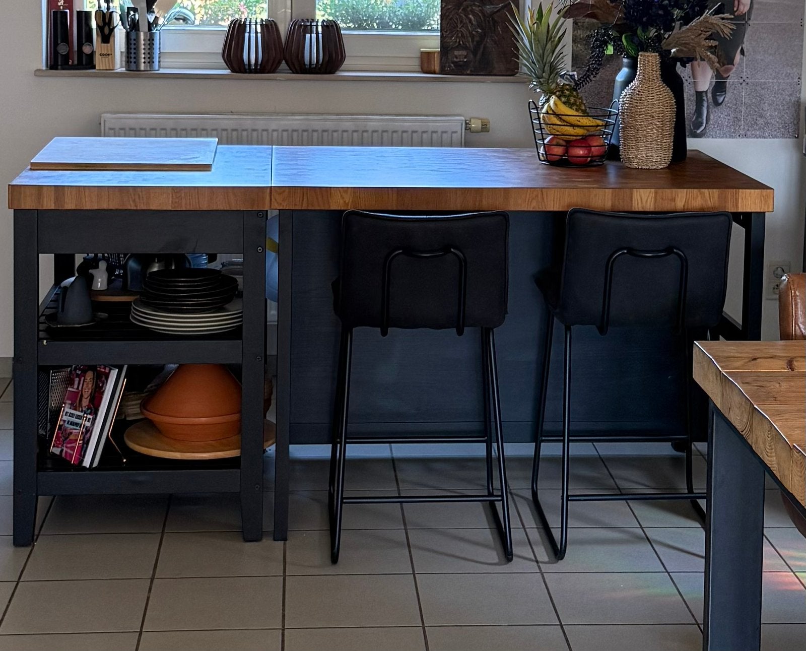 Ikea VADHOLMA keukeneilanden met werkblad, Ophalen, Zo goed als nieuw