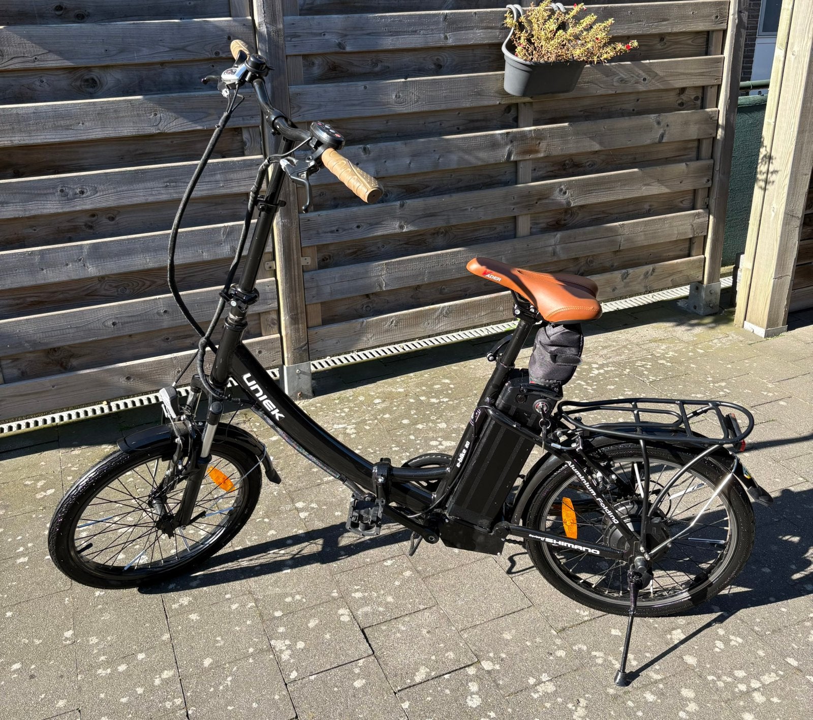 Electrische vouwfiets UNIEK, Fietsen en Brommers, Ophalen, Zo goed als nieuw