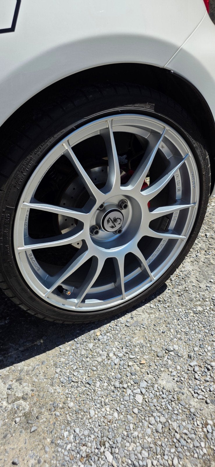 Abarth jantes 18 pcs MAK, Enlèvement