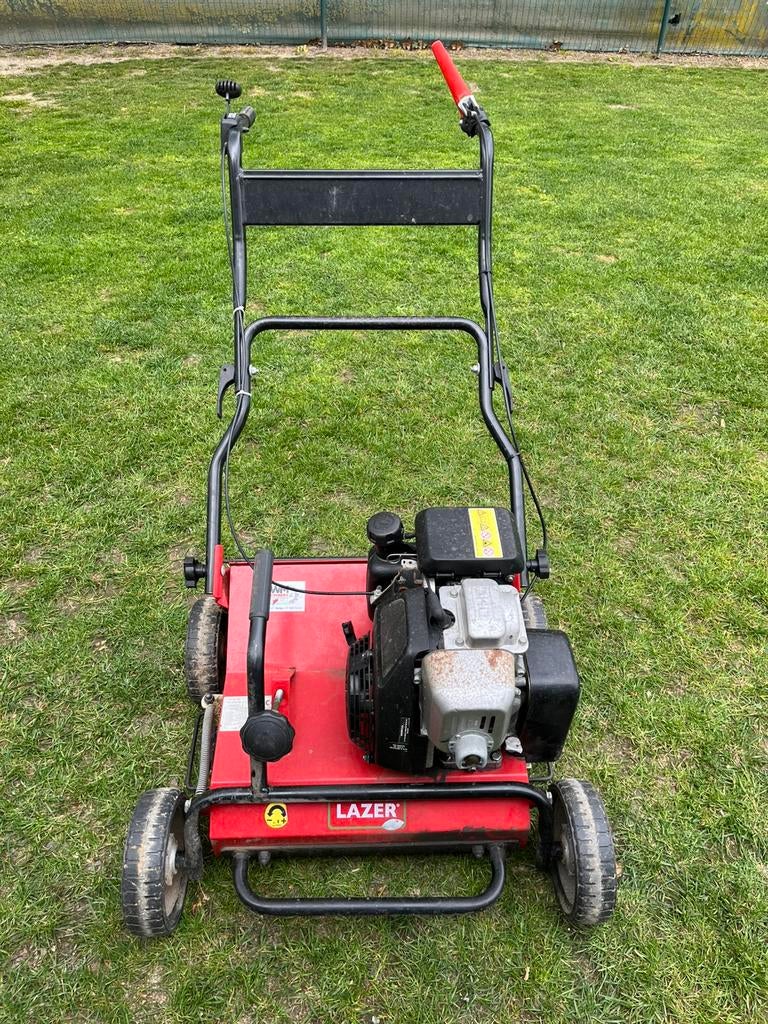 Lazer verticuteermachine 60 cm breed, Tuin en Terras, Verticuteermachines, Ophalen, Zo goed als nieuw