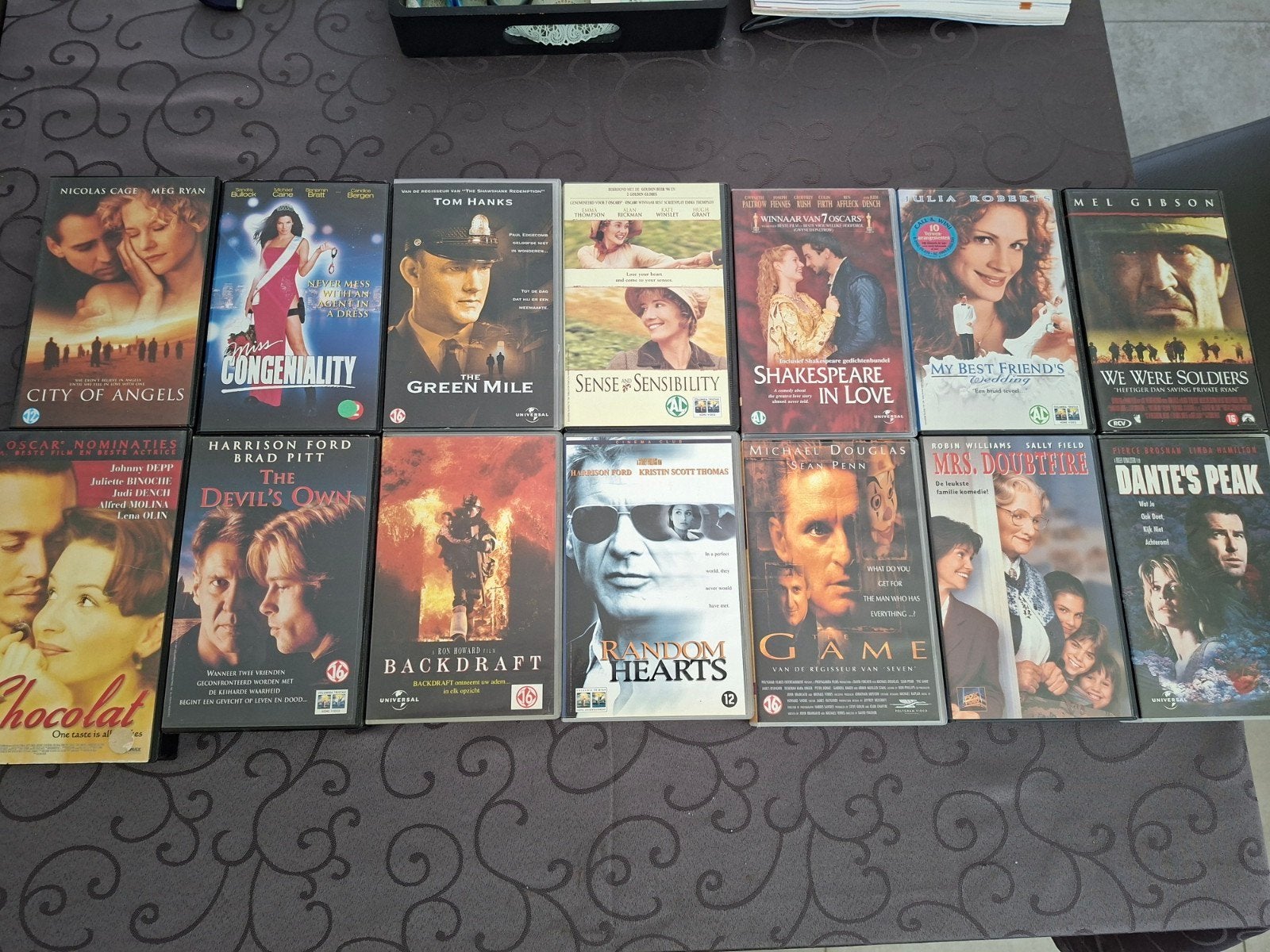 14x VHS Top Films ( Oscars winners ), Ophalen of Verzenden, VHS
