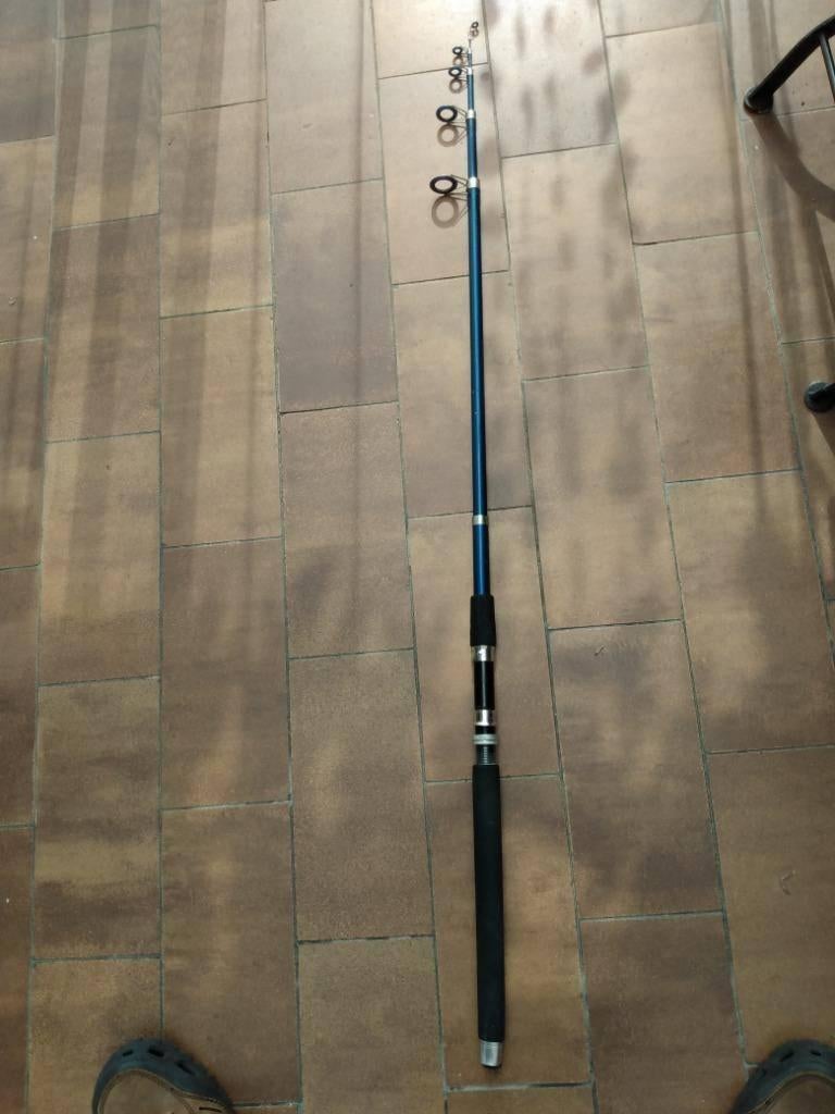 DAIWA JUPITER SPIN/WERP HENGEL, Ophalen of Verzenden, Zo goed als nieuw, Werphengel