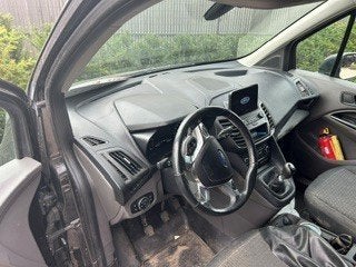 ford transit connect, Auto's, Voorwielaandrijving, Stof, Zwart, Zwart