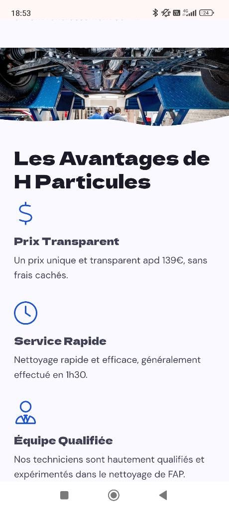 filtre a particule entretien, Enlèvement ou Envoi