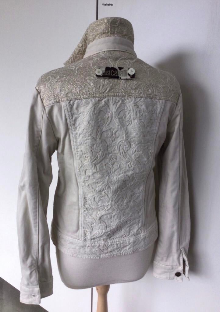 Beige Cavalli jasje maat S, Kleding | Dames, Beige, Ophalen of Verzenden, Zo goed als nieuw, Jasje