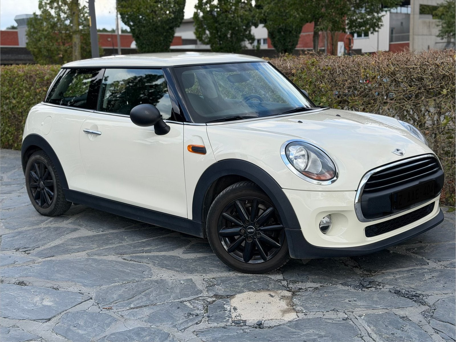 Mini Cooper D 1.5 / Garantie / 2016, Auto's, Voorwielaandrijving, Stof, Wit, Bedrijf